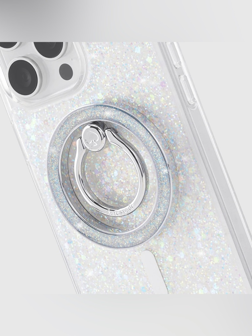 New Kate Spade New York That Sparkle MagSafe Ring Stand $40 MSRP - Picture 5 of 13
